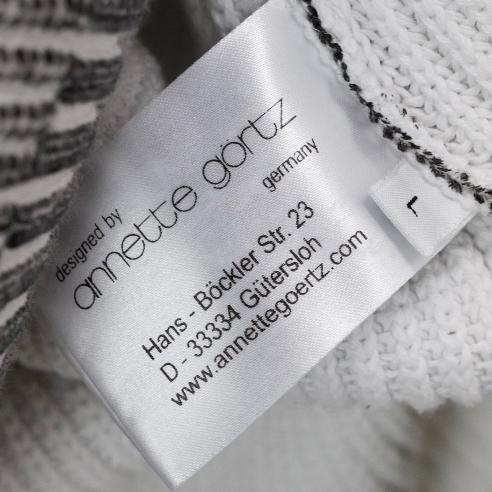 Annette Gortz Overpainted Ribbed Sweater - Picture 9 of 11